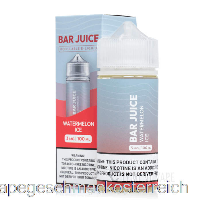 Wassermeloneneis – Riegelsaft – 100 Ml 0 Mg Vape-Geschmack
